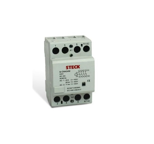 [SDM2511M] STECK-CONTACTOR MODULAR 1NA+1NF 25A 230VAC50/60HZ 22001 IC04195730Z