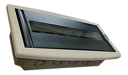 [86/1016] STRADA CAJA DIN EMBUTIR P/ TERMICA 10 A 16 MODULOS