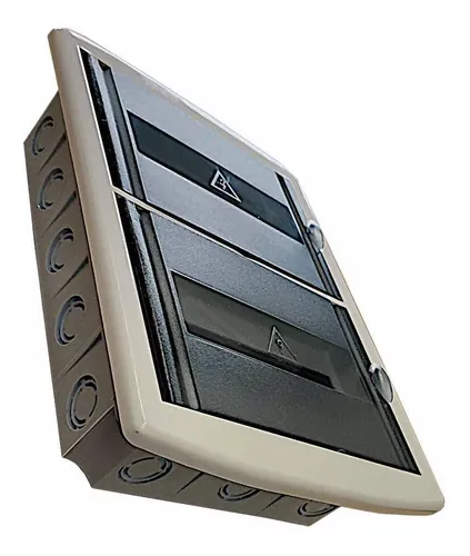 [86/1220] STRADA CAJA DIN EMBUTIR P/ TERMICA 12 A 20 MODULOS