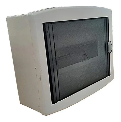 [89/0610] STRADA CAJA DIN SOBREPONER P/ TERMICA 6 A 10 MODULOS