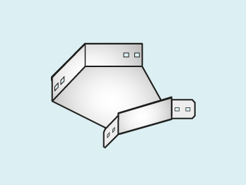 [CPP45-07-200] STUCCHI CURVA PLANA 45° 200X50X0,7MM