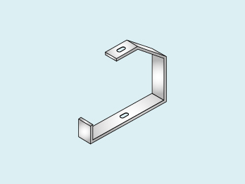 [SG-100] STUCCHI SOPORTE G DE  100MM ZIN