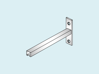 [SPC-330] STUCCHI SOPORTE PERFIL C 330MM ZIN
