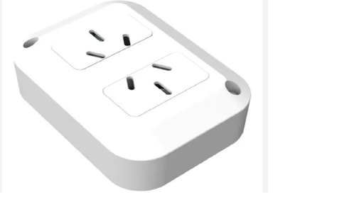 [LE-710 E/P] TAAD 2 TOMACORRIENTES EXTERIOR SPOT ESPIGA PLANA