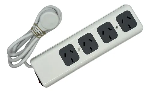 [J-4200] TAAD ZAPATILLA 4 TOMAS CON RESET Y CABLE (NORMALIZADA)