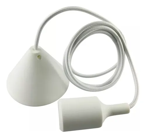 [EV-1001W] TBC IN COLGANT DE SILICONA PARA BULBO BLANCO