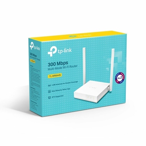 [TLWR844N] TP-LINK ROUTER INALAMBRICO TL-WR844N 300 MBPS