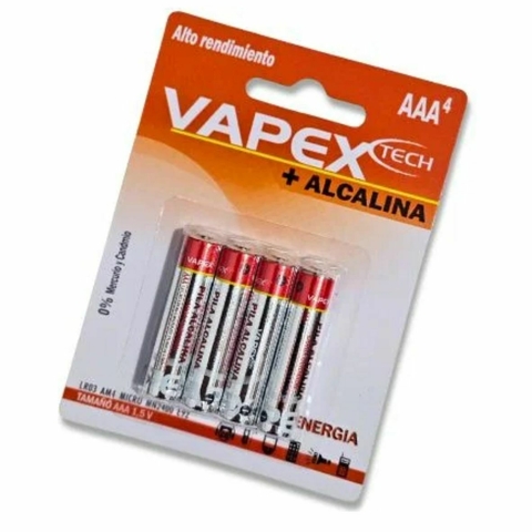 [A002] VAPEX PILA ALCALINA AAA 1.5V LR3