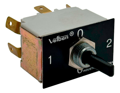 [12B] VEFBEN LLAVE A PALANCA BIPOLARES 2 POSICIONES  220V 10A