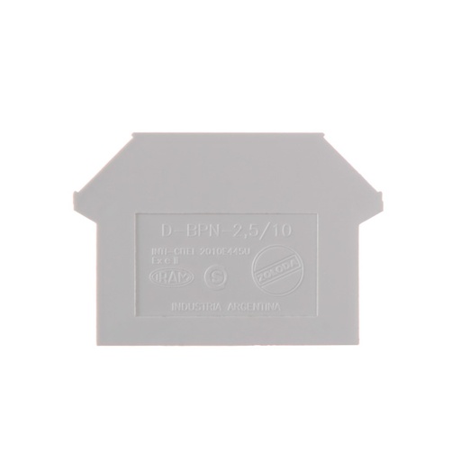 [D-BPN-2.5/10] ZOLODA TAPA PARA BORNE DPM-2.5/04/06/10