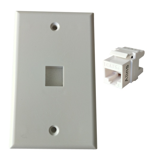 [AL111] ALINS FACE PLATE 1PORT