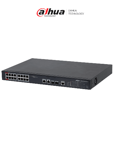 [DH-CS4218-16ET-135] DAHUA SWITCH DE 16 PUERTOS POE DH-CS4218-16ET-135