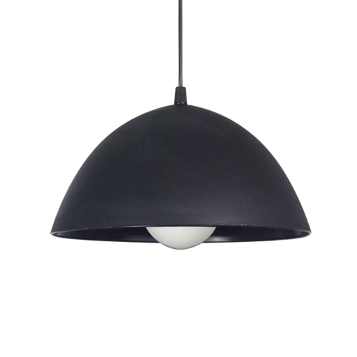 [C-122NEG] FERROLUX COLGANTE MADRID PVC 26 CM NEGRO