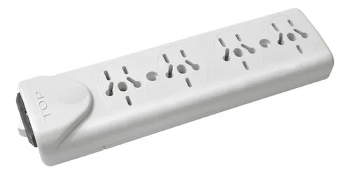 [J-3299] TAAD / STAR ZAPATILLA MULTINORMA 4 TOMAS CON  INTERRUPTOR Y CABLE 1.2M 