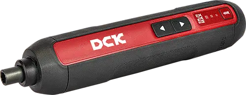 [KDPL04-5(TYPE E)] DCK ATORNILLADOR RECTO INALAMBRICO 250W SUJECION 6.35MM PERNO ESTANDAR M5-M14 MAX. TORQUE 5Nm PESO 0.9KG INCLUYE PUNTA DESTORNILLADOR. GANCHO. BATERIA 2Ah (INTERNA)