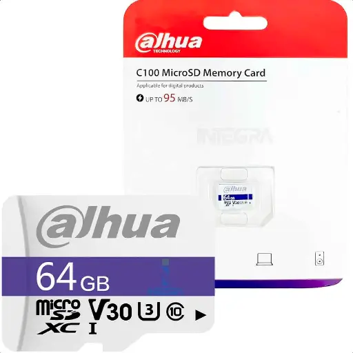[TF-C100/64GB] DAHUA TARJETA DE MEMORIA MICRO SD 64GB CLASE 10