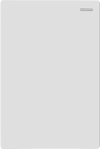 [MILAN-1CN-B] MACROLED TECLA MILAN BLANCO, 1 CANAL, 2 VÍAS,10A MÁXIMO, BASTIDOR METÁLICO  