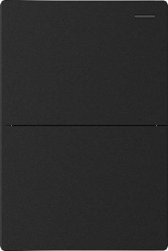 [M-1CN-N] MACROLED TECLA MONACO NEGRO, 1 CANAL, 2 VÍAS,10A MÁXIMO, BASTIDOR METÁLICO 