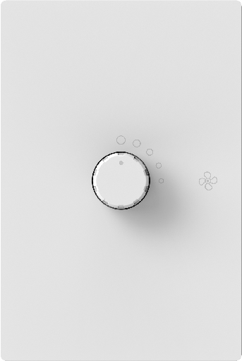 [M-1V-B] MACROLED DIMMER PARA VENTILADOR MONACO BLANCO