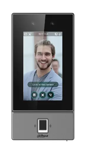 [ASI6214S-PW] DAHUA CONTROL DE ACCESO FACIAL ASI6214S-PW