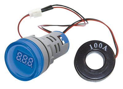 [AD22DS-BA] TBC IN MINAMPERIMETROS DIGITALES COLOR AZUL 22MM DIAM INTERIOR