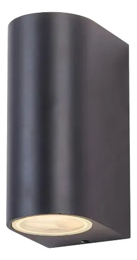 [AE-02-GU10-AL] SUR APLIQUE BIDIRECCIONAL P/DICRO REDONDO 150X68X80 IP65