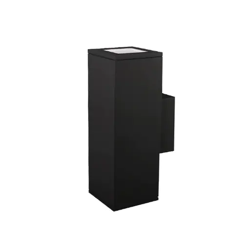 [AE-04-GU10-AL] SUR APLIQUE BIDIRECCIONAL P/DICRO CUADRADO 150X68X80 MM IP65 