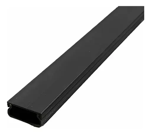 [242010N] GENROD CABLECANAL SISTELECTRIC NEGRO 20X10 CON CINTA AUTOADHESIVA X 2 MTS NERA