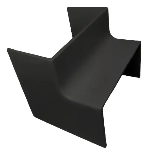 [242010RIN] GENROD RINCONERO  PARA CABLECANAL NEGRO 20X10 SISTELECTRIC NEGRA