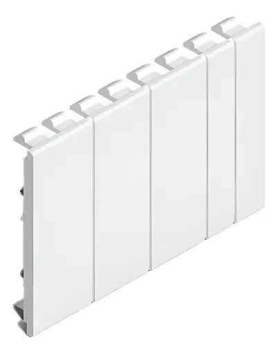 [666610] GENROD TAPA DIN PARA 4 POLOS- BLANCA
