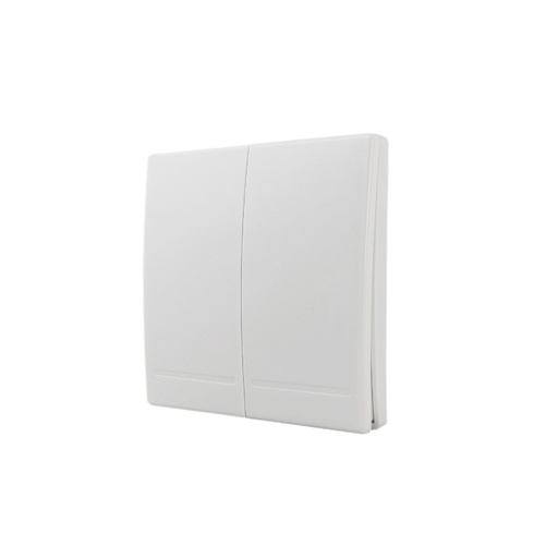 [DOMO-33BL-A2] DEMASLED TECLA INALAMBRICA RF, 2 EFECTOS SMART HOUSE BLANCO
