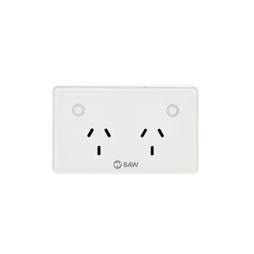 [MG-JT2W] BAW TOMACORRIENTE DOBLE SMART