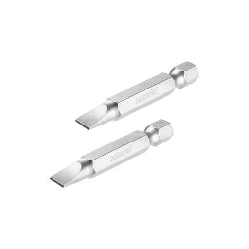 [JDSV2K24] JADEVER PUNTAS DE DESTORNILLADOR - SL6 X 1 X 50MM 2 PIEZAS/JUEGO - AC.CR-V ENDURECIDO Y REVENIDO