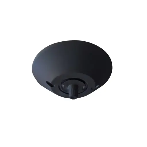 [301N] PERCANPLAST FLORON BLANCO CON CHICOLETA NEGRO