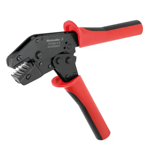 [CRIMPER 6 Z] WEIDMULLIER HERRAMIENTA REDLINE PARA PRENSAR CONTACTOS 0,5 A 6MM, CRIMPEADO TRAPEZOIDAL (TUBULARES)