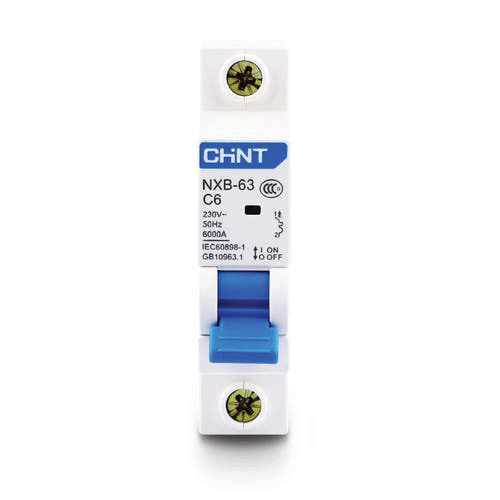 [NXB-63 1P C50 6KA] CHINT INT. TERMOMAGNETICO UNIPOLAR 1X50 6 KA CURVA:C 