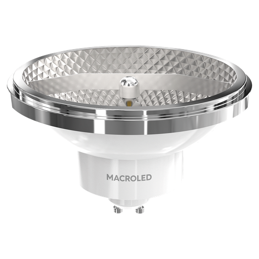 [AR111-FC-10W-24DNW] MACROLED AR111 MACROLED 10W GU10 SMD NO DIM AC100-240V FP>0.9 NEUTRO 4000K 24º 950LM