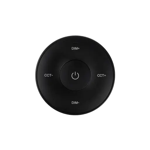 [DIM-12NE] DEMASLED MINI CONTROL REMOTO DIMMER CON BASE MAGNETICA 3V 2.4 GHz, NEGRO