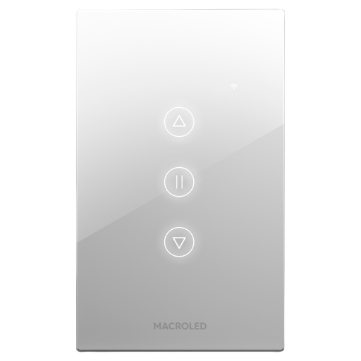 [ROMA-S-PER-B] MACROLED ROMA TECLA SMART BLANCA PERSIANA AC 100-240V, 2A MAX 