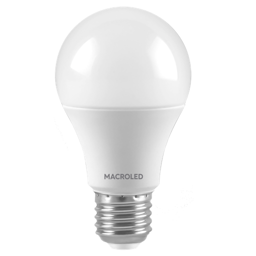 [BT-60-12WW] MACROLED BULBO A60 11,5W E27 AC220-240V 3000K CALIDO