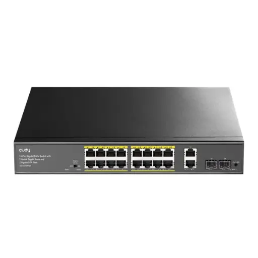 [GS1026PS2] CUDY SWITCH POE 24 PUERTOS GIGABIT + 2 UPLINK GIGA + 2SFP
