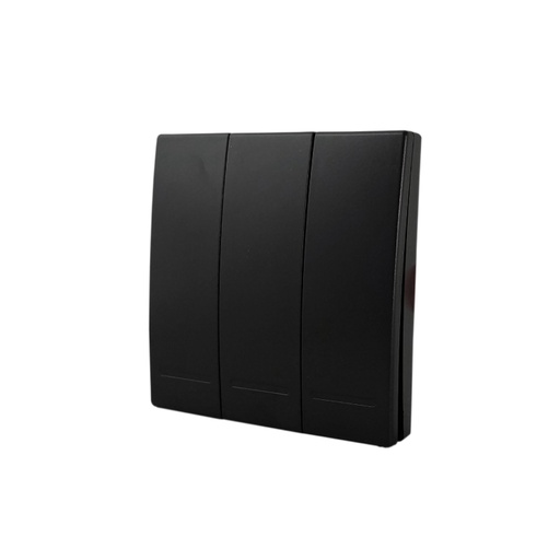 [DOMO-34NE-A2] DEMASLED TECLA INALAMBRICA RF, 3 EFECTOS SMART HOUSE NEGRO
